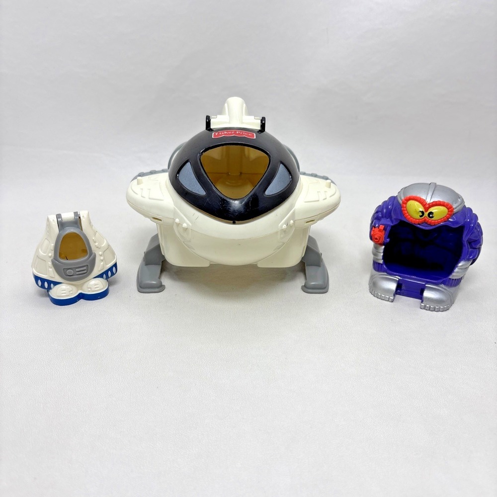 Fisher Price 1996 Great Adventures All In One Space Voyage Playset Vintage‎ 90s
